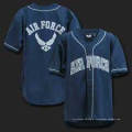 Blue Jays Red Blank Coolbase Camisola de Basebol Americana